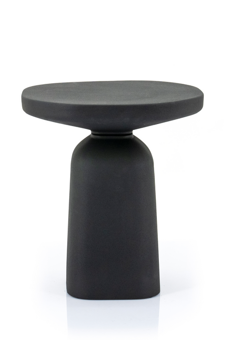 Black Aluminum Side Table | By-Boo Squand | OROA.com
