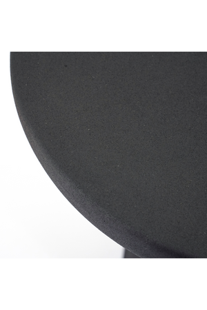 Black Aluminum Side Table | By-Boo Squand | OROA.com