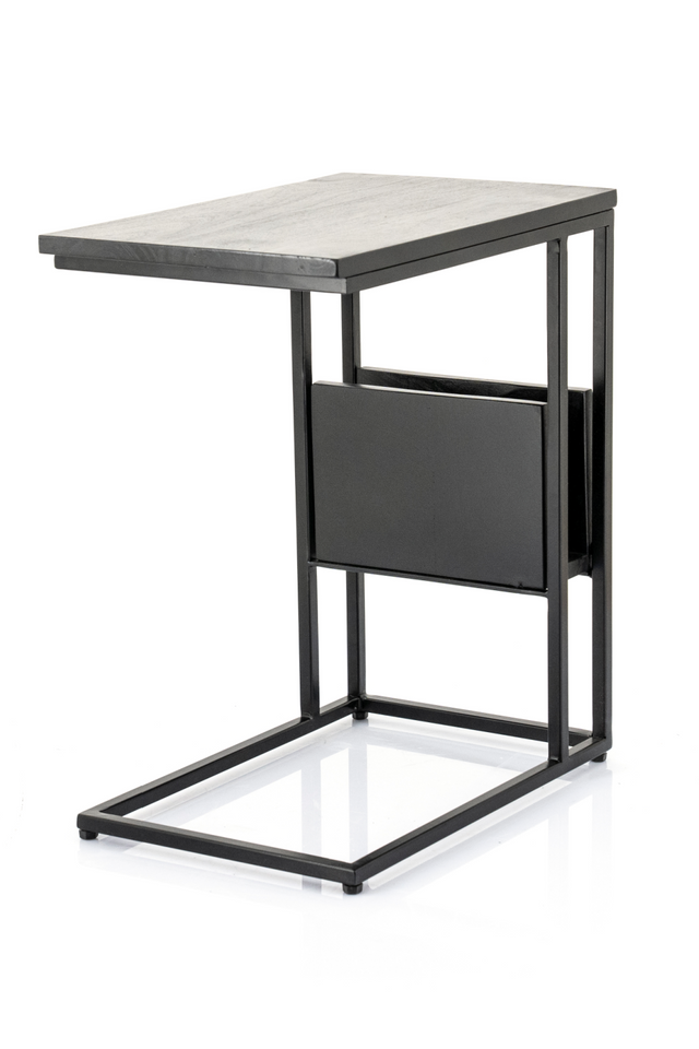 Mango Wood End Table | By-Boo Slider | OROA.com