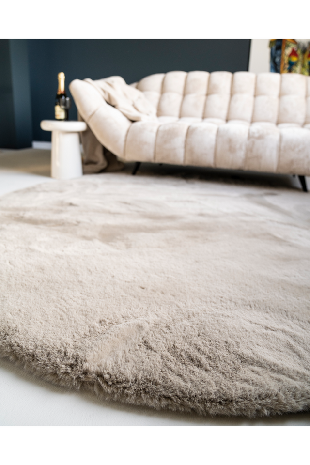 Modern Round Carpet 6'5" | By-Boo Zena | OROA.com