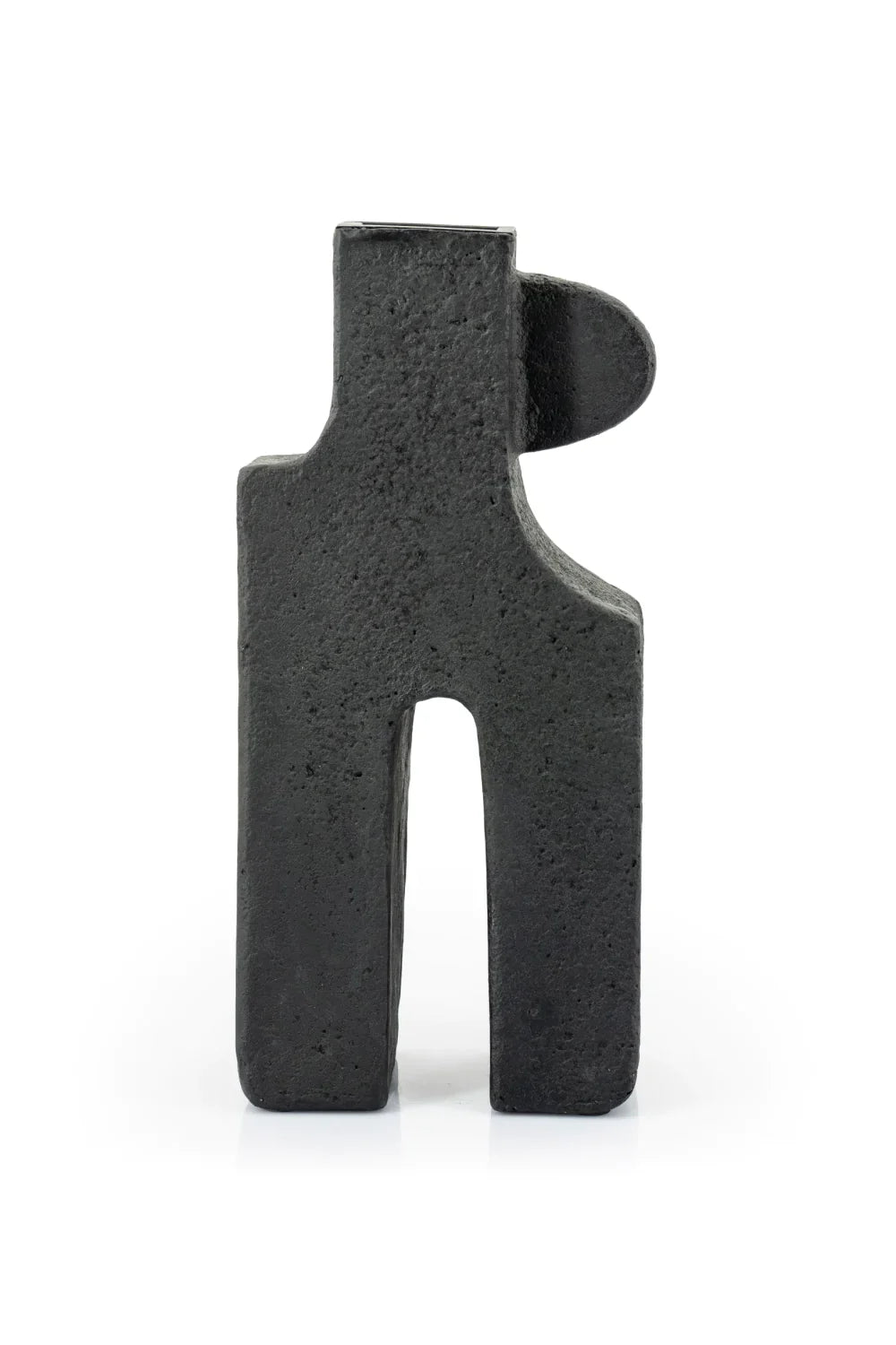 Black Contemporary Vase | By-Boo Tribe | OROA.com