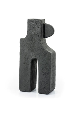 Black Contemporary Vase | By-Boo Tribe | OROA.com