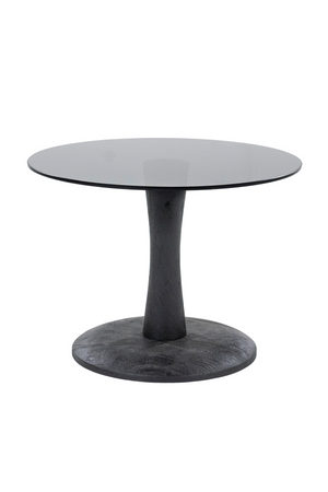 Round Glass Pedestal Coffee Table S | By-Boo Boogie  | OROA.com