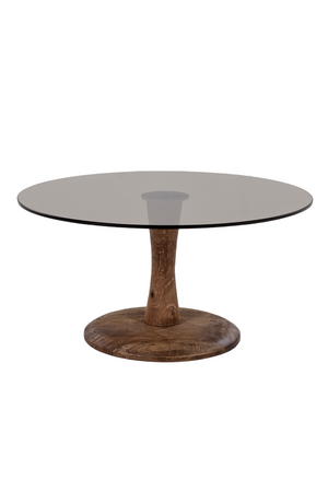 Round Pedestal Coffee Table L | By-Boo Boogie | OROA.com