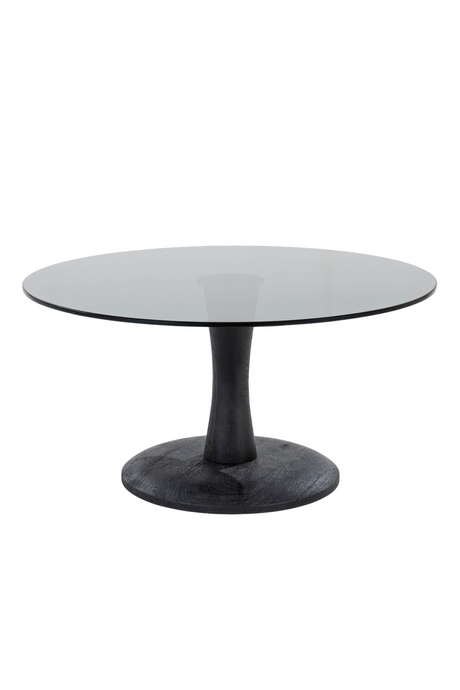 Round Pedestal Coffee Table L | By-Boo Boogie | OROA.com
