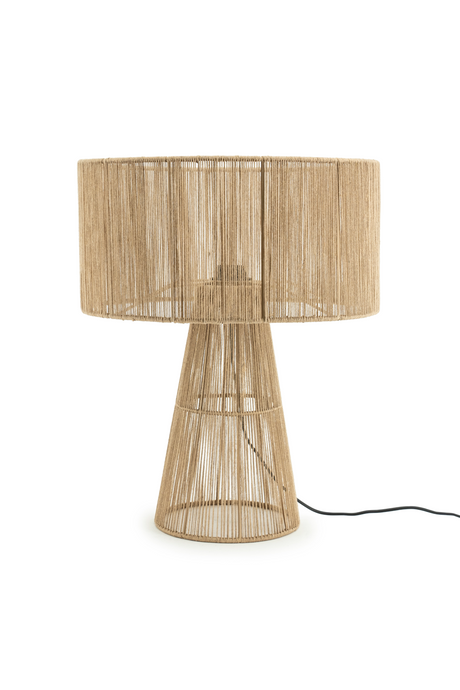 Jute Modern Table Lamp | By-Boo Oshu | OROA.com