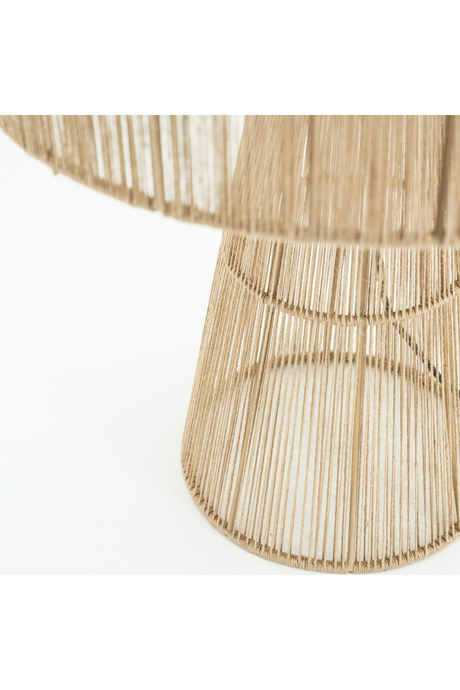 Jute Modern Table Lamp | By-Boo Oshu | OROA.com