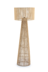 Jute Modern Floor Lamp | By-Boo Oshu | OROA.com