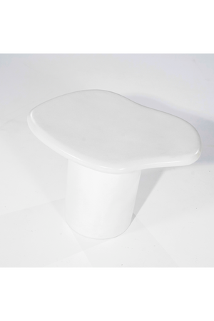 White Organic Side Table | By-Boo Seki | OROA.com