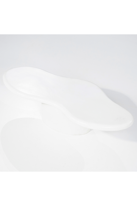 White Organic Coffee Table | By-Boo Seki | OROA.com