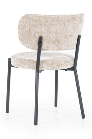 Fabric Minimalist Dining Chairs (2) | By-Boo Oasis | Oroa.com