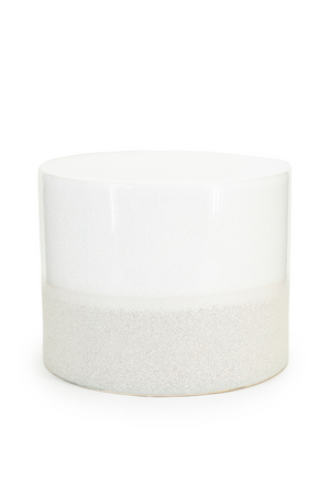 White Ceramic Side Table | By-Boo Tone | OROA.com