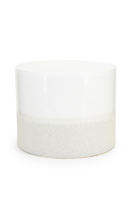 White Ceramic Side Table | By-Boo Tone | OROA.com
