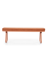 Cushioned Modern Bench | By-Boo Skola | OROA.com