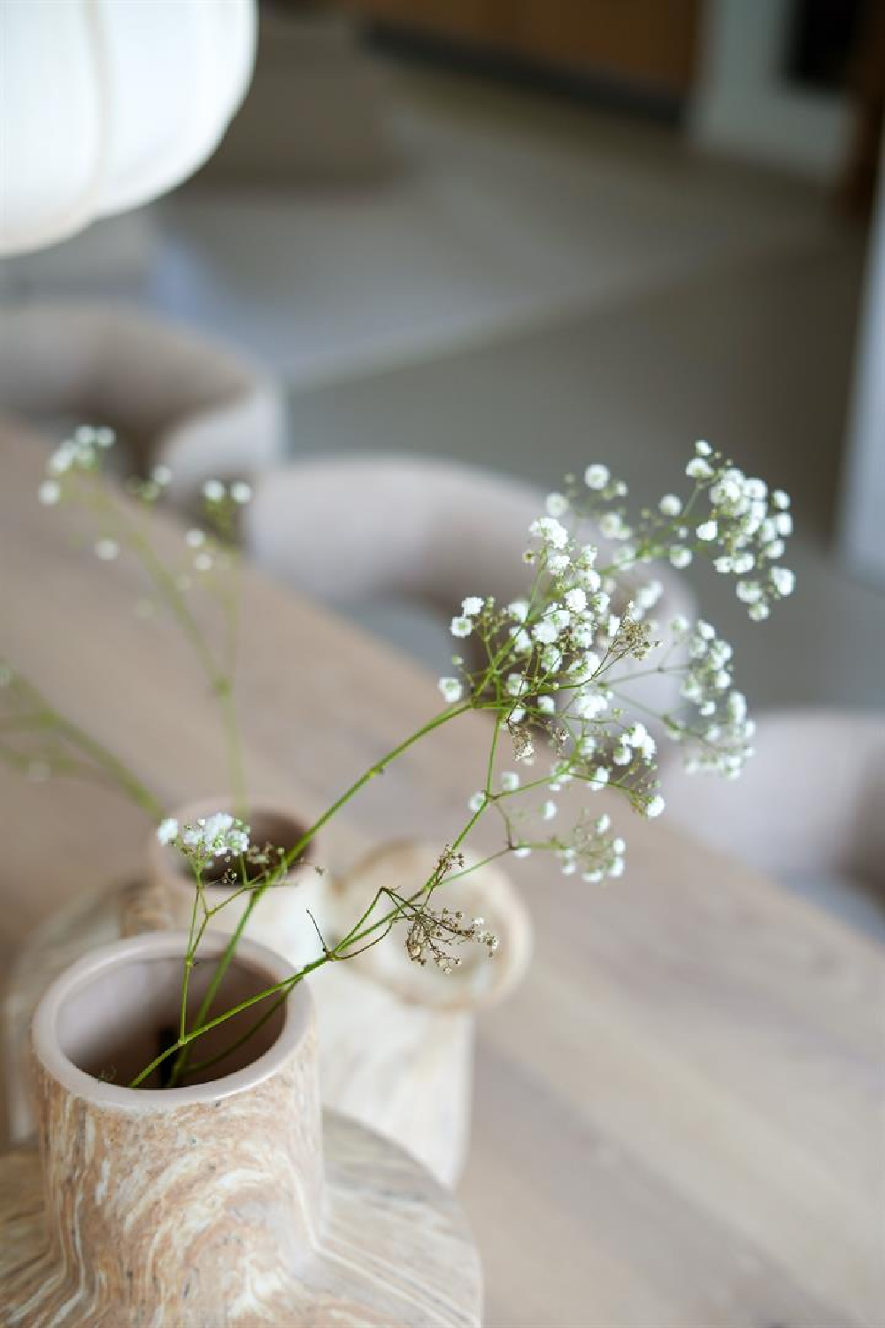 White Glazed Vase S | By-Boo Stucco | OROA.com