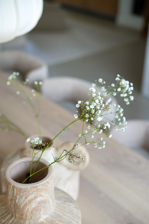 White Glazed Vase S | By-Boo Stucco | OROA.com