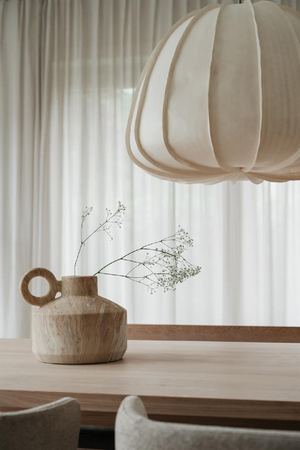 White Glazed Vase S | By-Boo Stucco | OROA.com