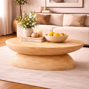   Wooden Organic Coffee Table | Oroa.com