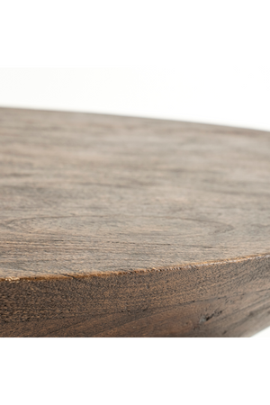 Wooden Organic Coffee Table | By-Boo Cobble
