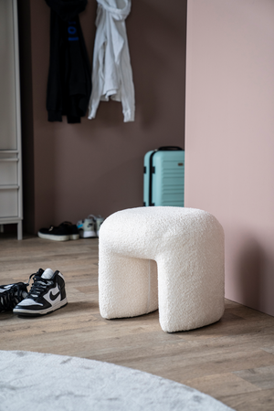 Upholstered Modern Stool | By-Boo Sahi | Oroa.com
