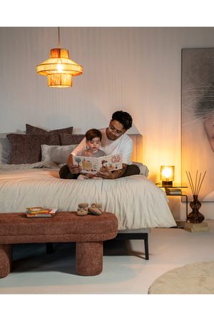 Upholstered Oval Bench | By-Boo Rama | Oroa.com