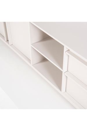 White Metal TV Cabinet | By-Boo Boaz | OROA.com