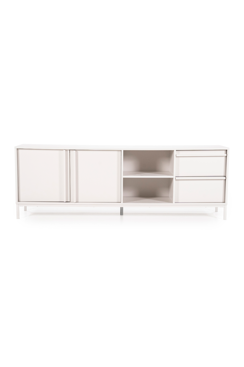 White Metal TV Cabinet | By-Boo Boaz | OROA.com