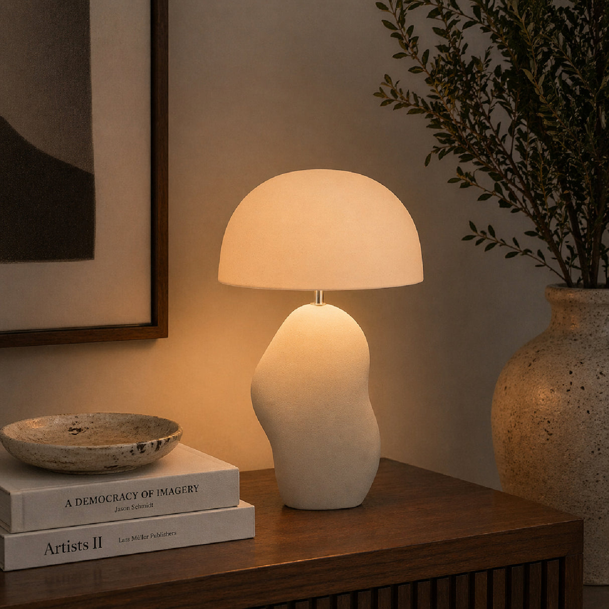   Modern Dome Table Lamp | Oroa.com
