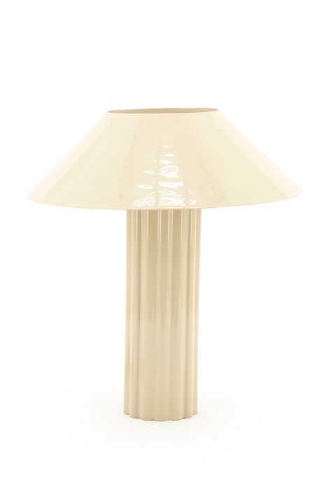 Glazed Iron Table Lamp | By-Boo Pallas | OROA.com