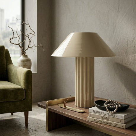   Glazed Iron Table Lamp | Oroa.com