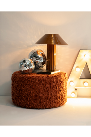 Glazed Iron Table Lamp | By-Boo Pallas | OROA.com