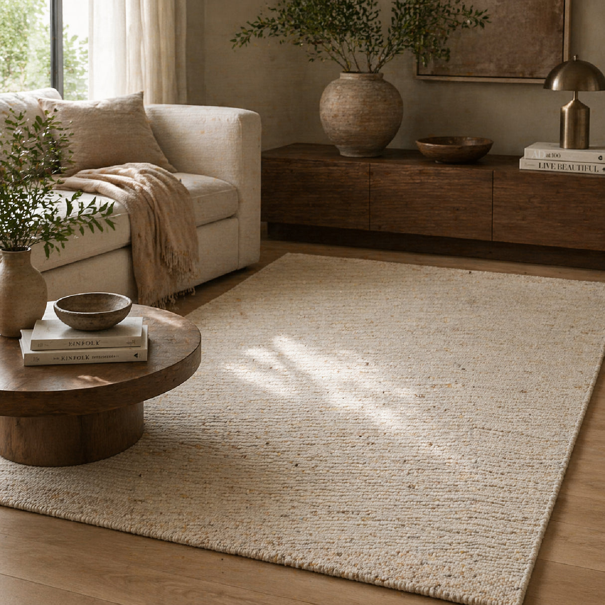   Wool Minimalist Rug 10' x 13' | Oroa.com