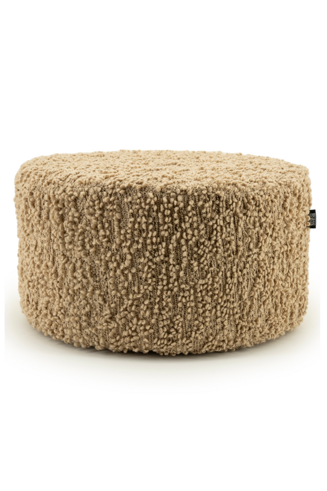 Round Upholstered Stool L | By-Boo Vista | OROA.com