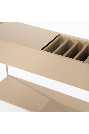 Beige Iron Console Table | By-Boo Will Be | OROA.com