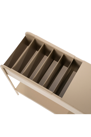 Beige Iron Console Table | By-Boo Will Be | OROA.com