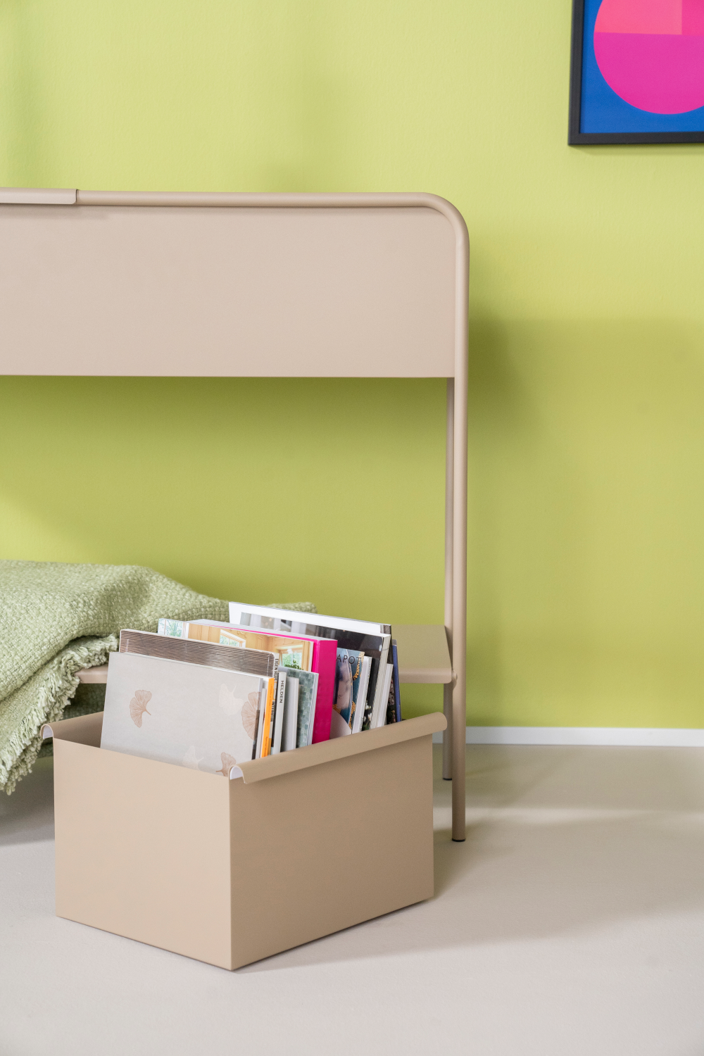 Beige Iron Console Table | By-Boo Will Be | OROA.com