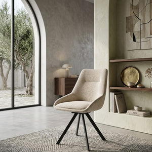   Upholstered Quadrapod Dining Chair (2) | Oroa.com