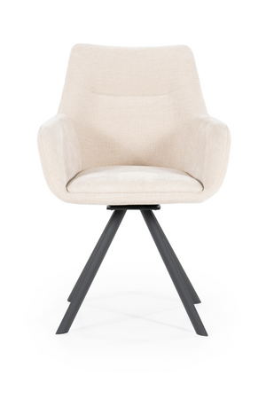Upholstered Swivel Armchair (2) | By-Boo Bliss | OROA.com