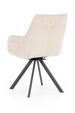 Upholstered Swivel Armchair (2) | By-Boo Bliss | OROA.com
