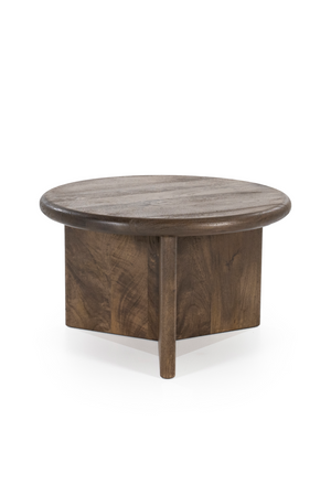 Round Wooden Coffee Table M | By-Boo Leoti | OROA.com