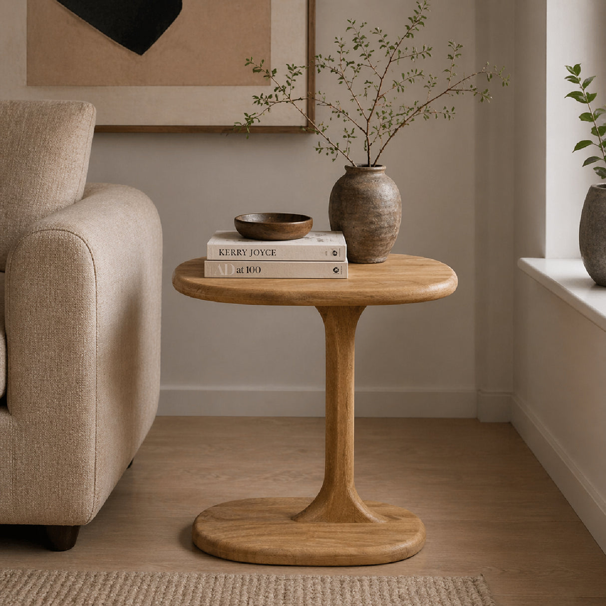   Mango Wood End Table | Oroa.com