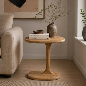   Mango Wood End Table | Oroa.com