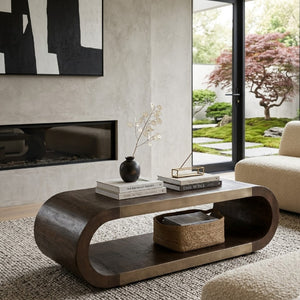   Mango Wood Oblong Coffee Table | Oroa.com