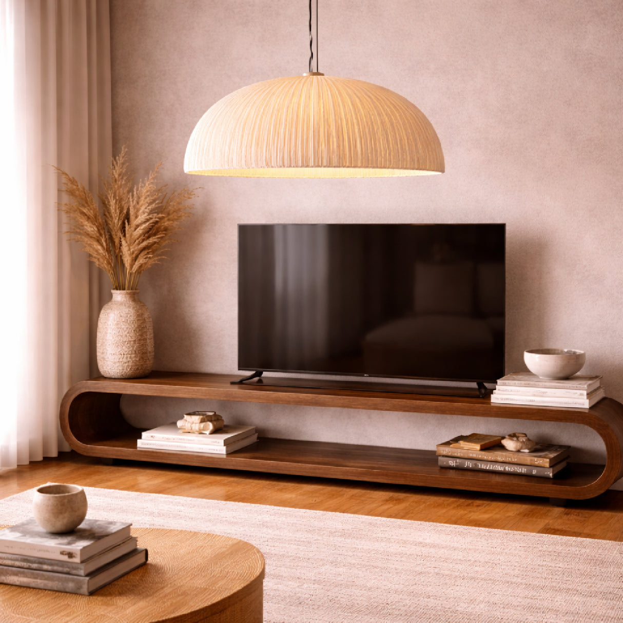   Mango Wood Oblong TV Cabinet | Oroa.com