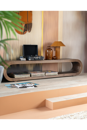 Mango Wood Oblong TV Cabinet | By-Boo Elora | OROA.com