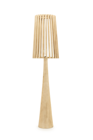 Mango Wood Floor Lamp | By-Boo Guard | OROA.com