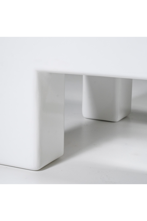 White Square Coffee Table | By-Boo Dew | OROA.com