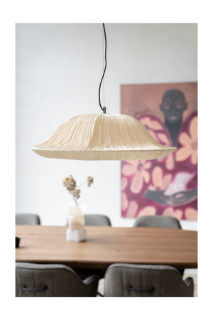 Handmade Paper Pendant Lamp | By-Boo Lokta | OROA.com