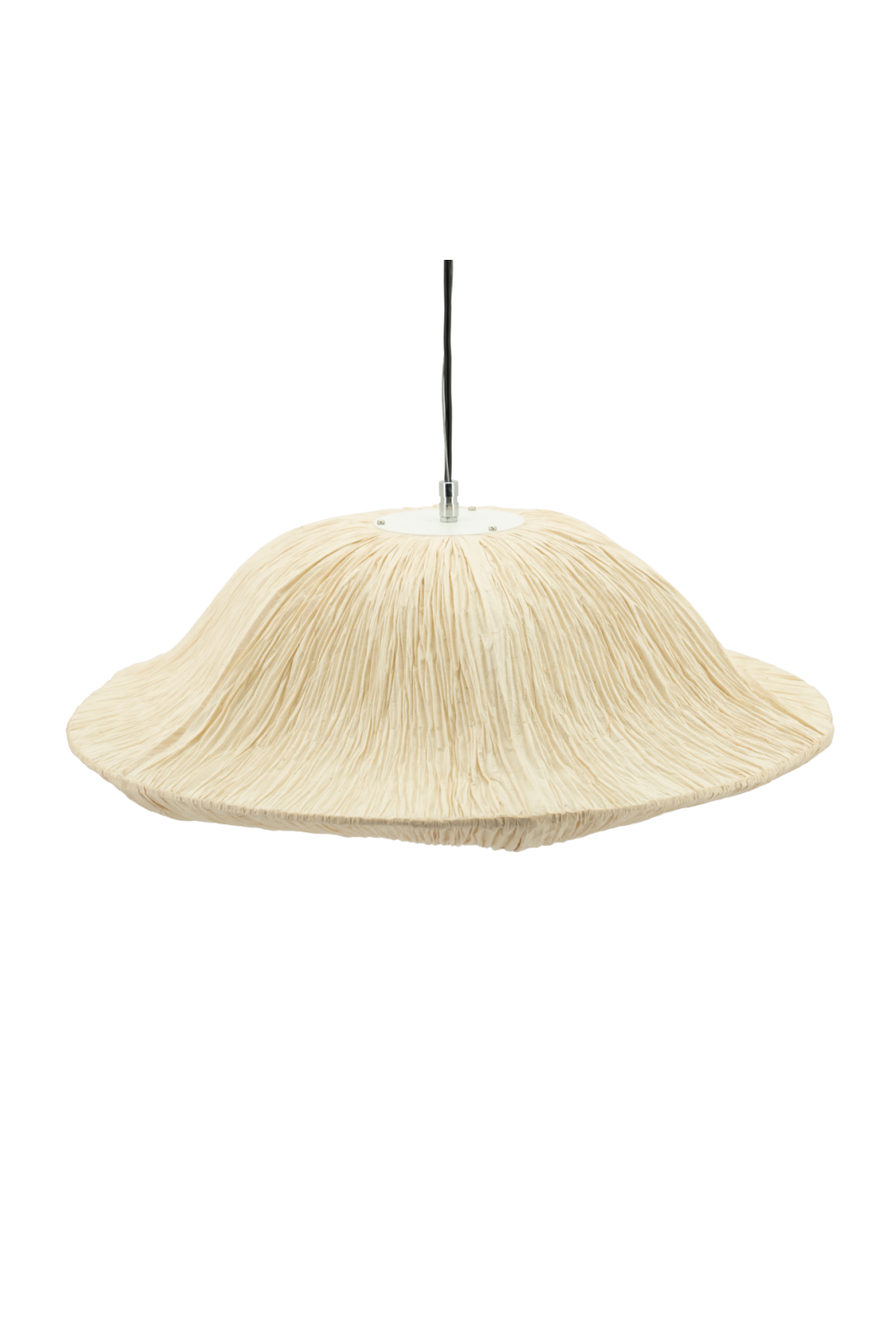 Handmade Paper Pendant Lamp | By-Boo Lokta | OROA.com