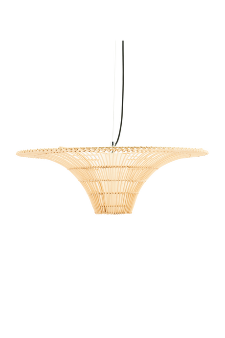 Conical Reed Hanging Lamp | By-Boo Hanoi | OROA.com